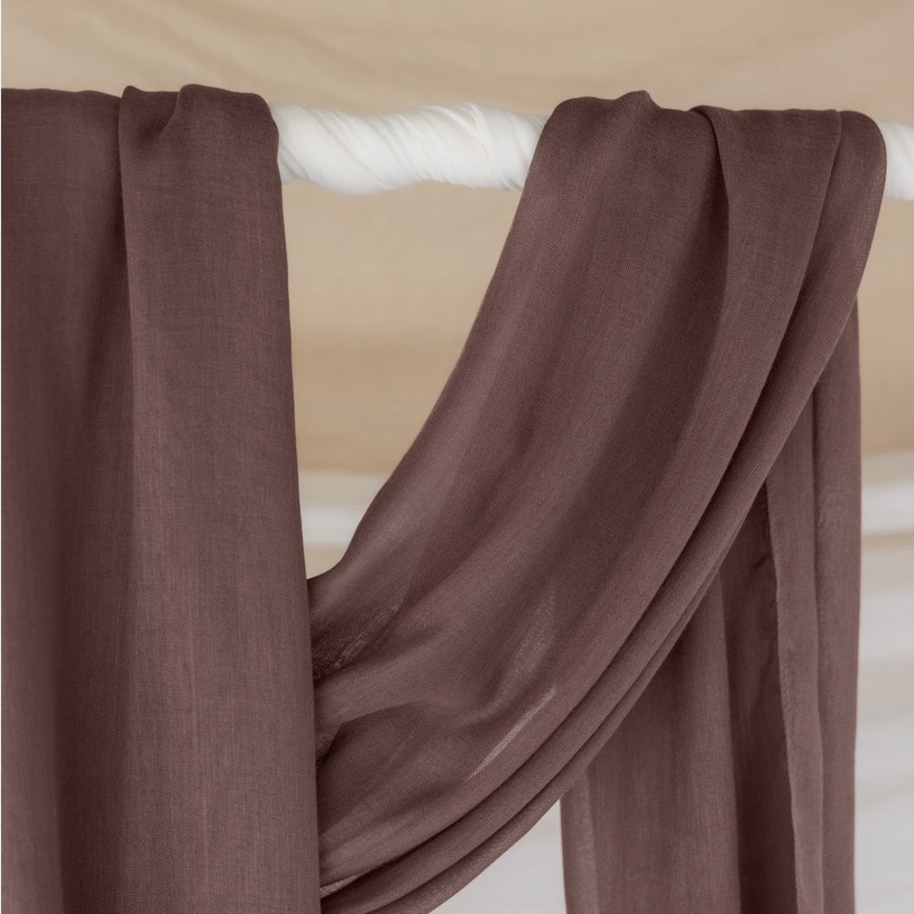 Vela scarves deep taupe hijab